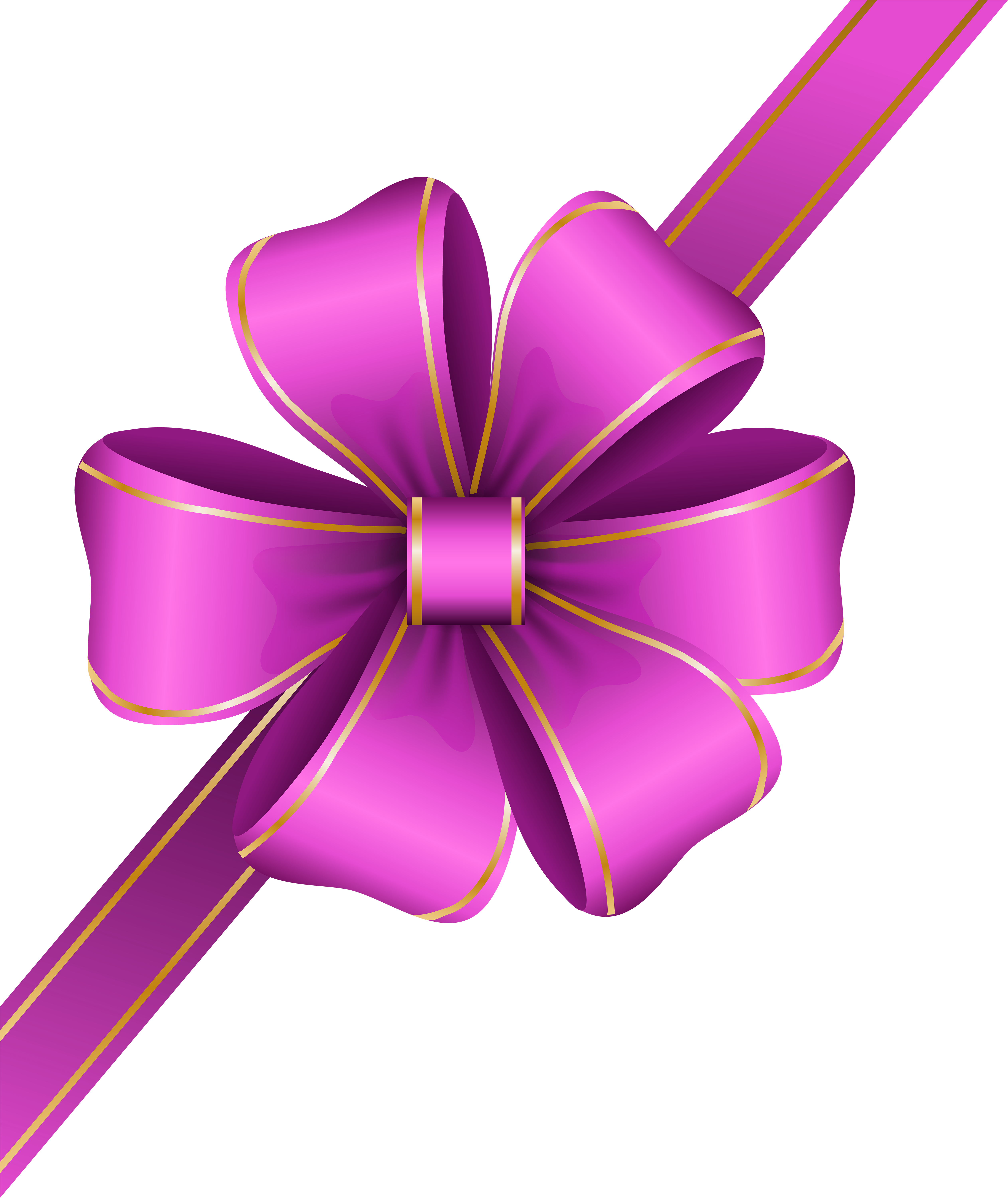Ribbon Transparent Decorative - Corner Ribbon Banner Png (5049x6000), Png Download