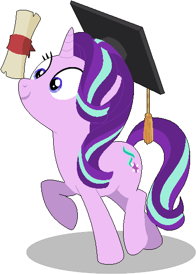 Starlight Glimmer - My Little Pony Graduation (835x894), Png Download