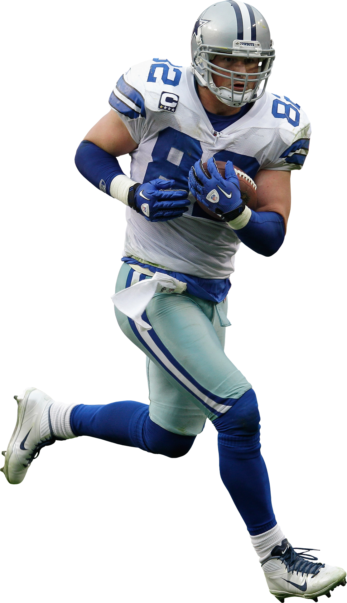 Dallas Cowboys American Football Helmets Nfl Green - Jason Witten Cut Out (1113x1931), Png Download