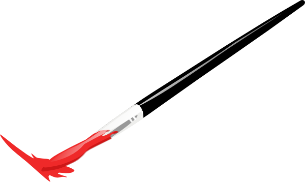 Paint Brush Free Png Image - Art Paint Brush Png (600x358), Png Download