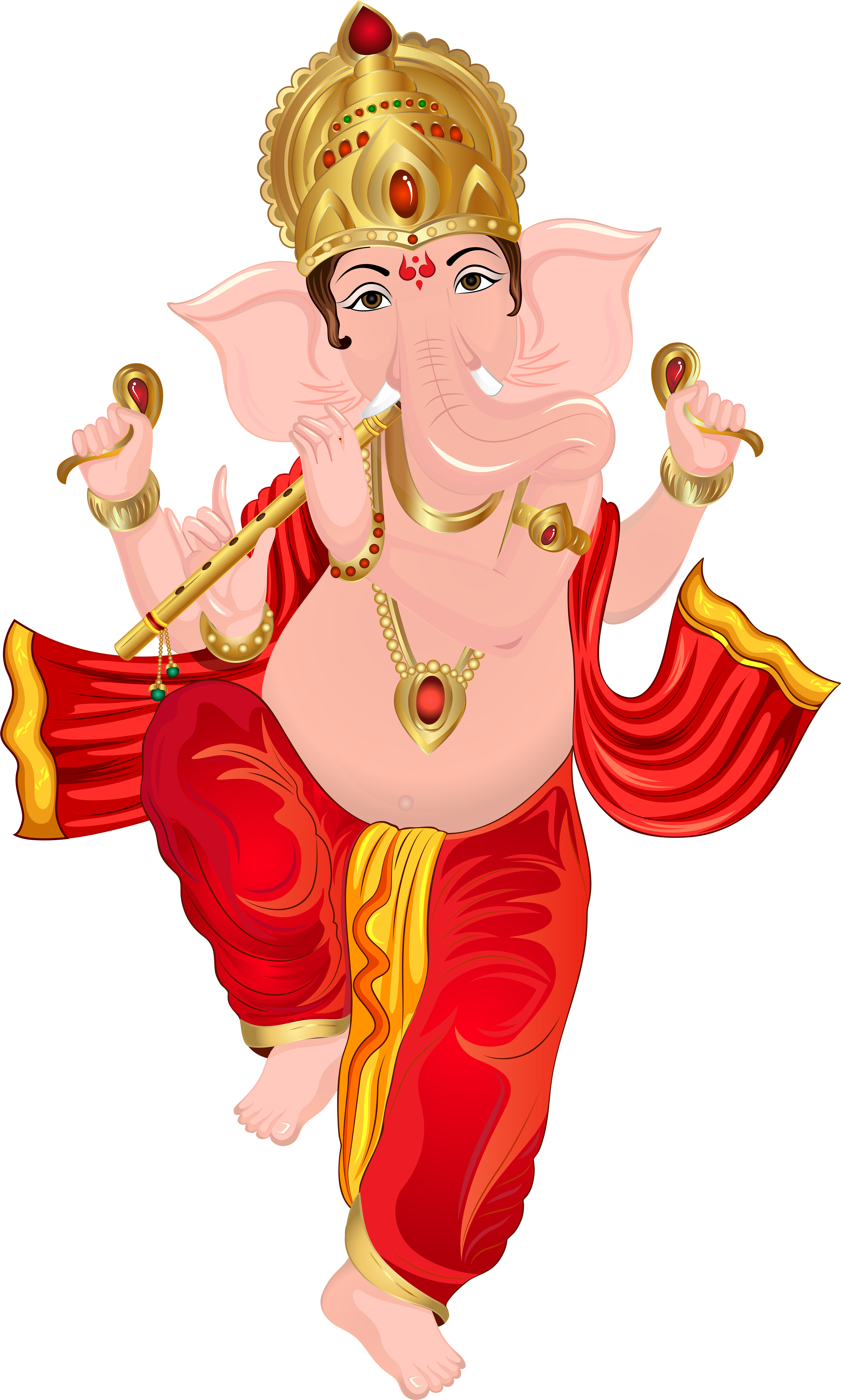 Ganesha Png Clip Art Image, Is Available For Free Download - Ganesh Png (4856x8000), Png Download
