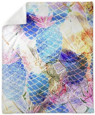 Watercolor Textured Seamless Pattern - Watercolor Painting (400x400), Png Download