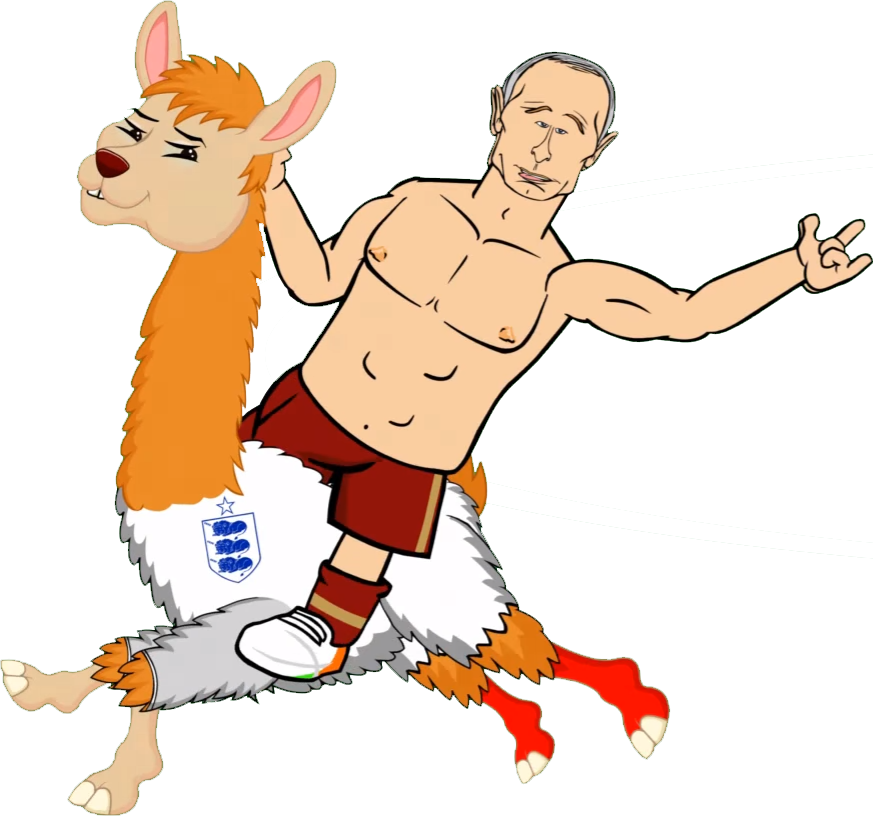 Adam Llama Putin - Putin 442oons (873x816), Png Download