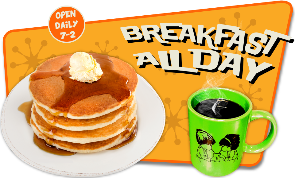 Clip Art Freeuse Library Stevie S Diner Fort Worth - Pancake (960x590), Png Download