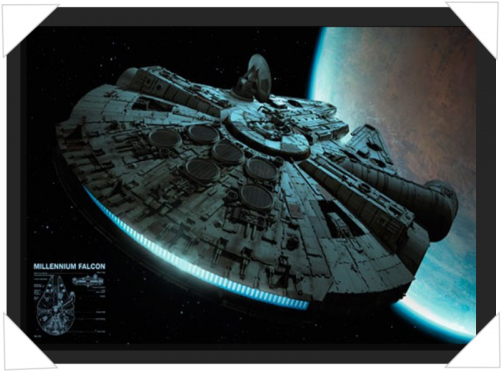 #142 - Star Wars - Movie Poster (500x500), Png Download