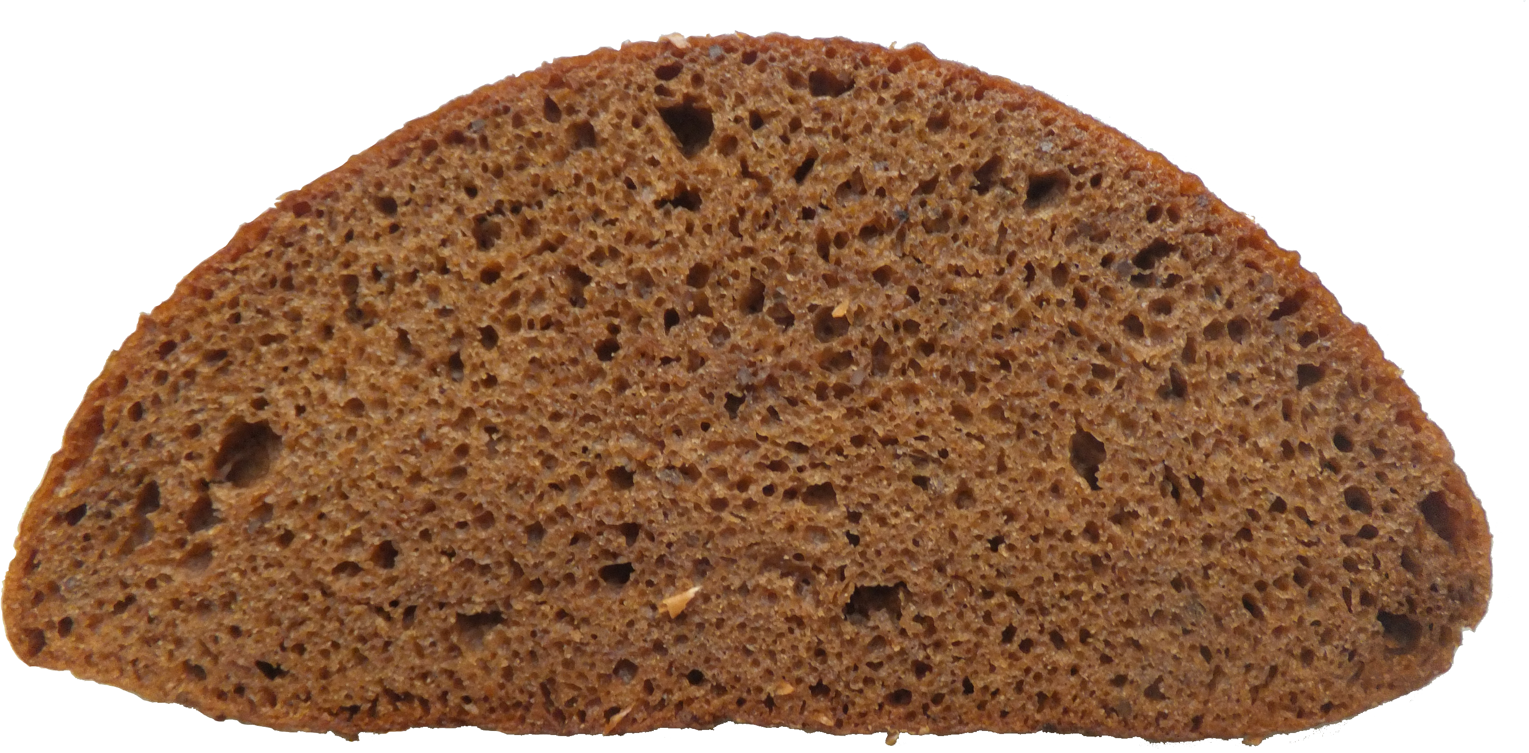 Bread Png Image - Rye Bread Png Slice (3012x1584), Png Download