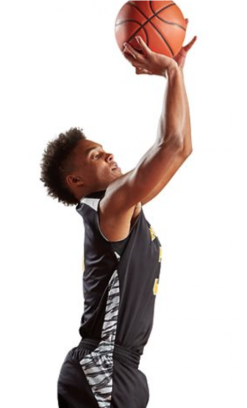 Printed Campus Reversible Basketball Jersey - Basketball Players Png Throwing (800x800), Png Download