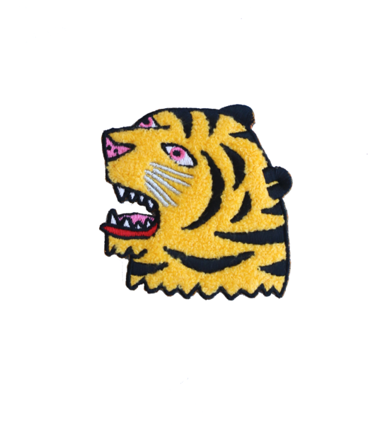 Chenille Tiger Patch - Tiger (600x600), Png Download