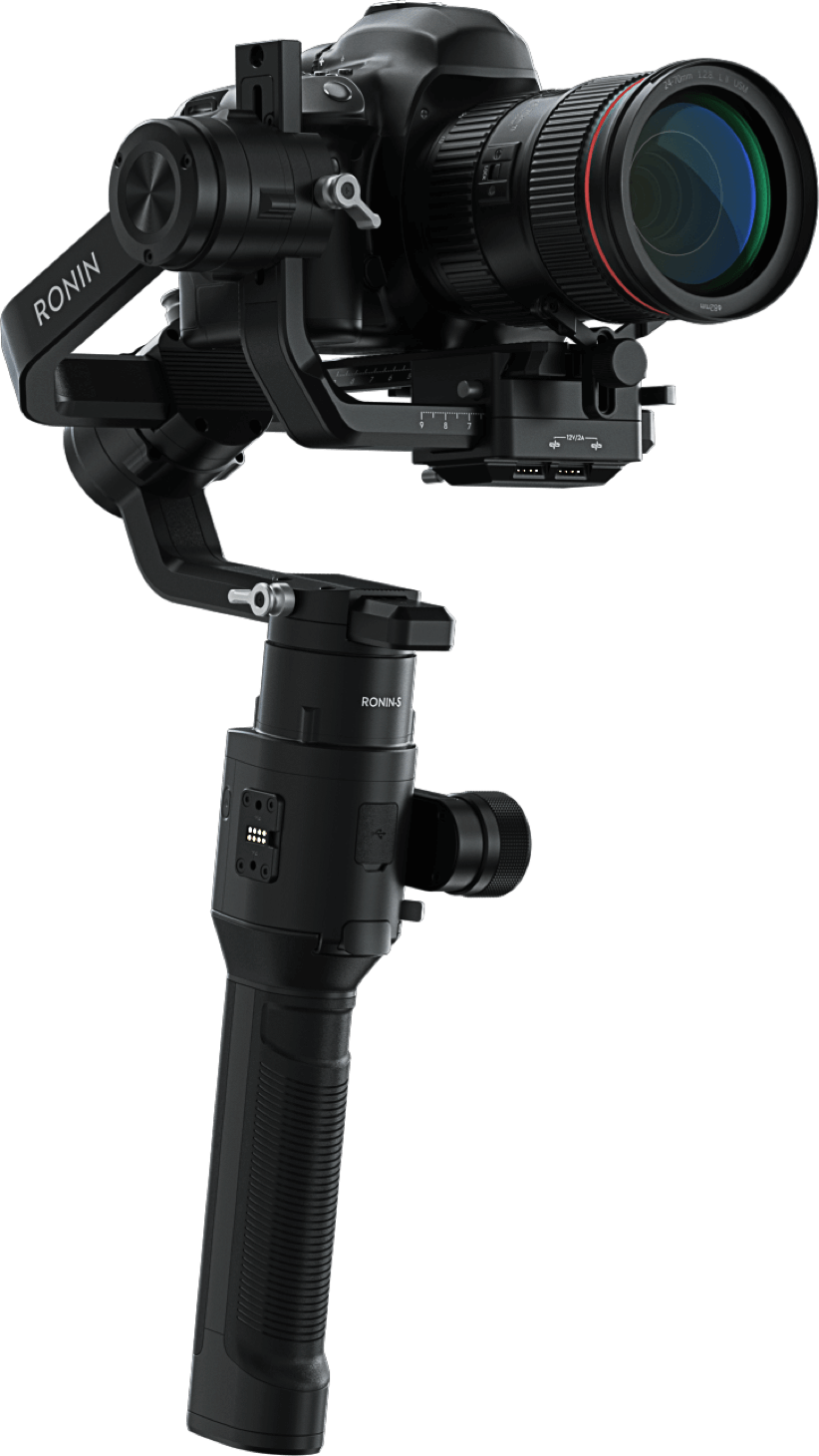 Dji Ronin S Follow Focus Motor (822x1460), Png Download
