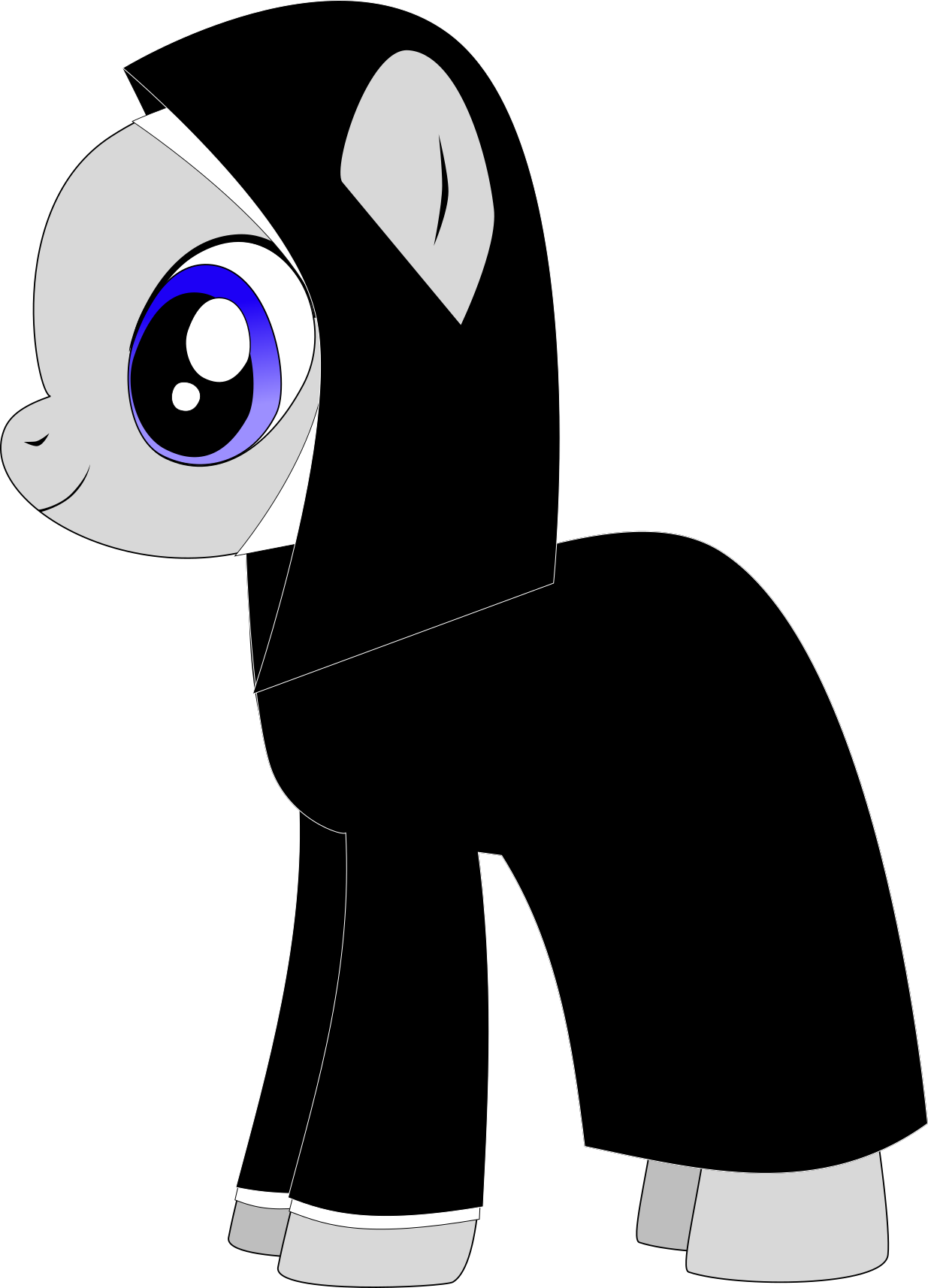 Fanmade Nun Pony - Mlp Nun (1235x1714), Png Download