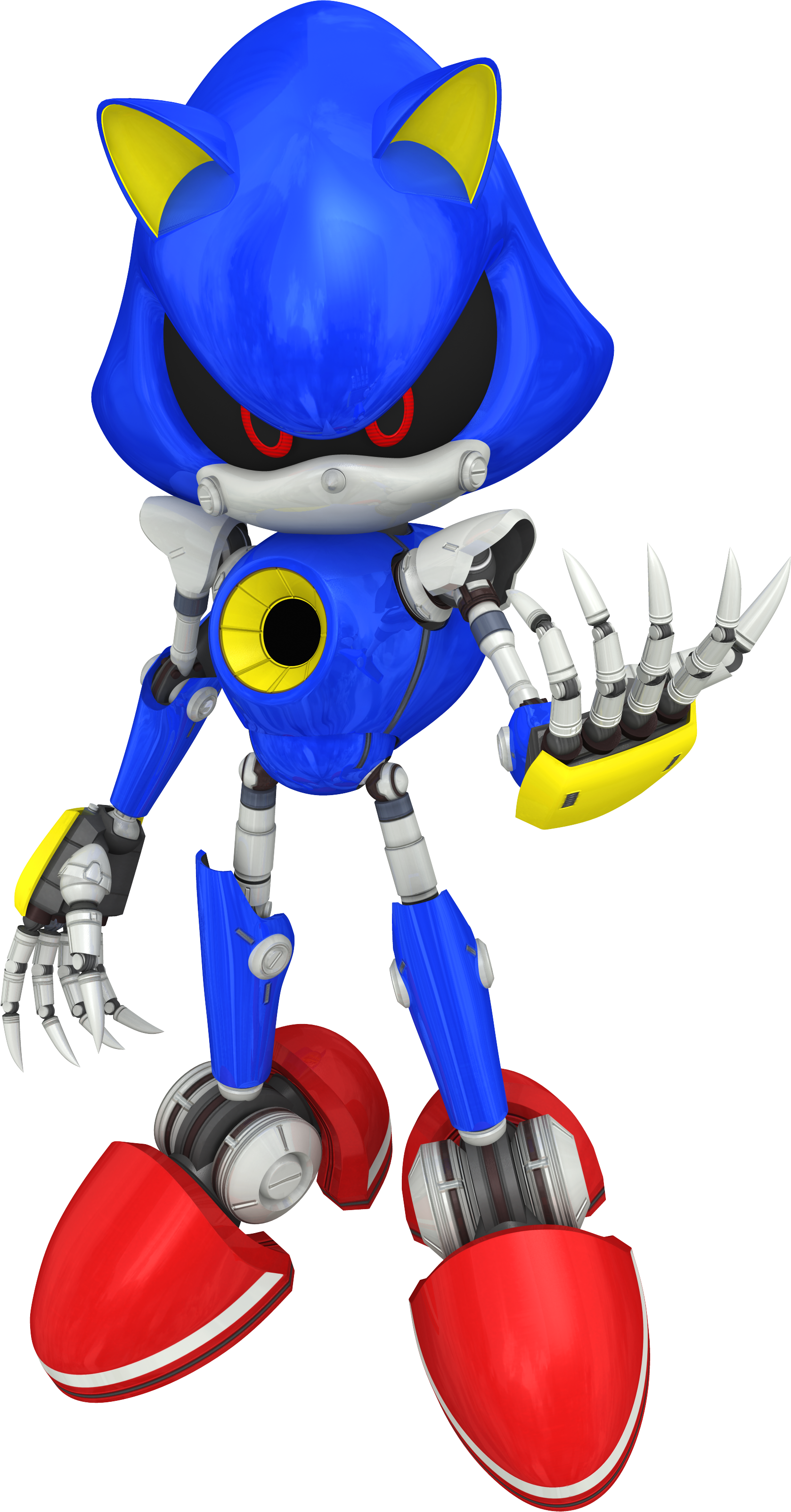 Metal Sonic (1679x3210), Png Download