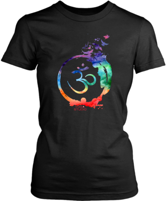 Watercolor Om - Spiritual Hut - Batman The Killing Joke T Shirt (400x400), Png Download