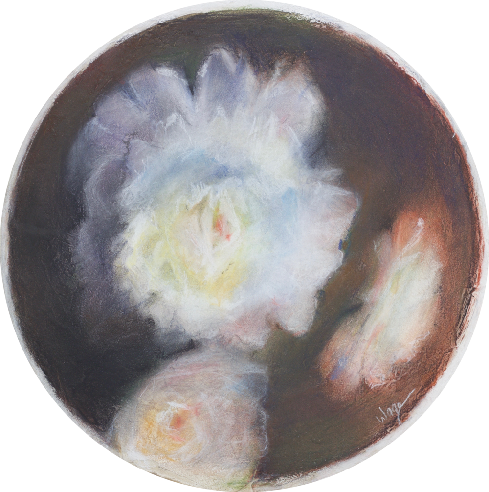 Round Peony Unframed (1000x1005), Png Download
