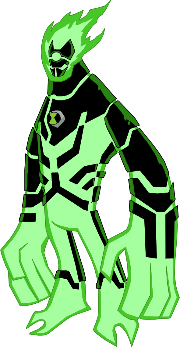Fuego T Omniverse - Ben 10000 Heatblast Fusions (591x1137), Png Download