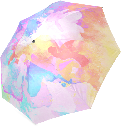 Colorful Watercolor Paint Spatter Abstract Art Foldable - Visual Arts (500x500), Png Download