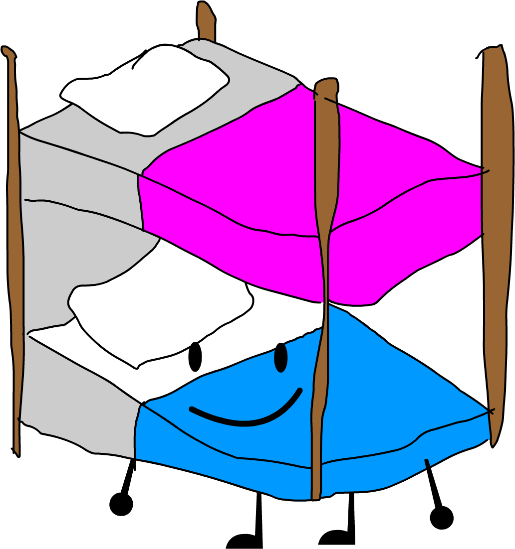 Bunk Bed Bfdi 19 - Bfdi Recommended Characters Gumball (1080x1174), Png Download