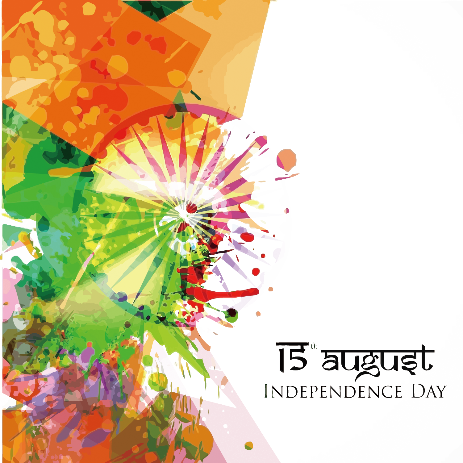 Independence Day Png Photo - India Independence Day Png (1500x1500), Png Download