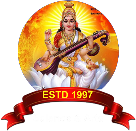 Goddess Saraswati - Poster - 11 X 9 Inches - Unframed (500x496), Png Download