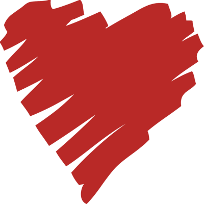 Picture Panda Free Images Drawnredheartclipart - Marker Heart Clipart (400x400), Png Download