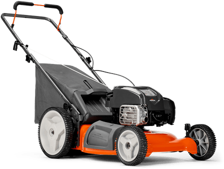 Lawn Mower, Push - Husqvarna Push Mower (460x349), Png Download
