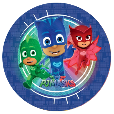 Paper Plate Pj Masks (400x400), Png Download
