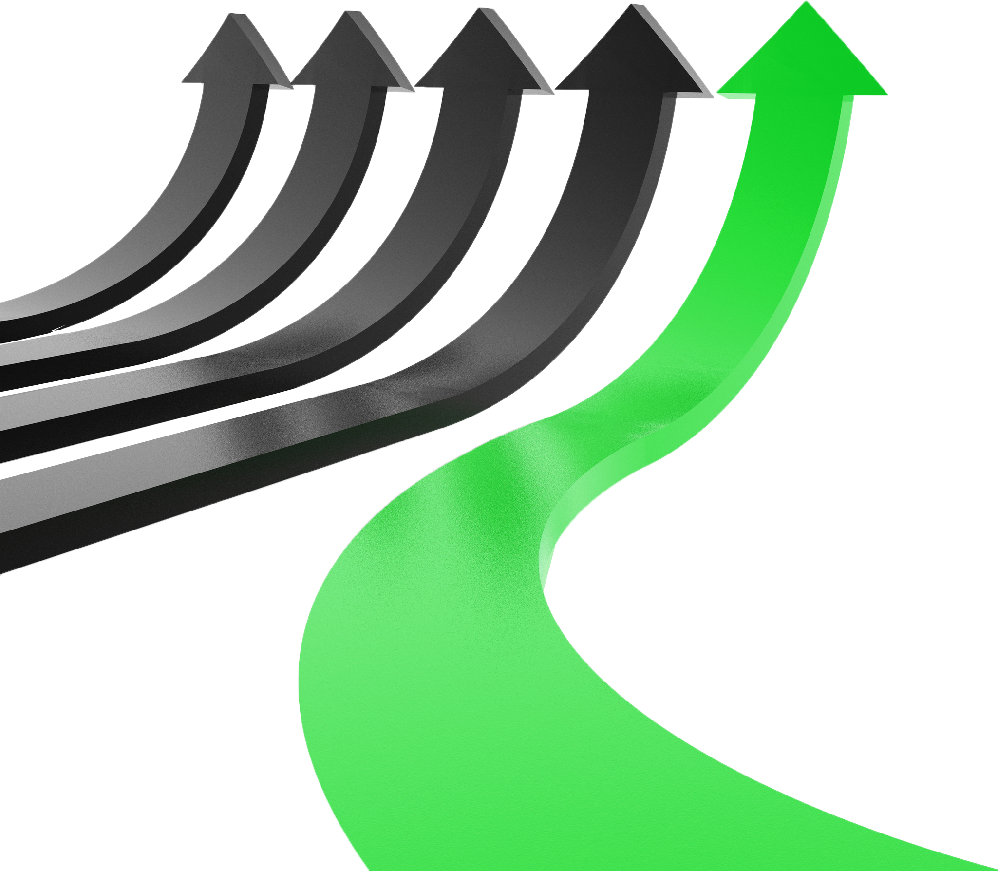 Arrow Png Royalty-free Photo - 3d Arrows (2048x2048), Png Download