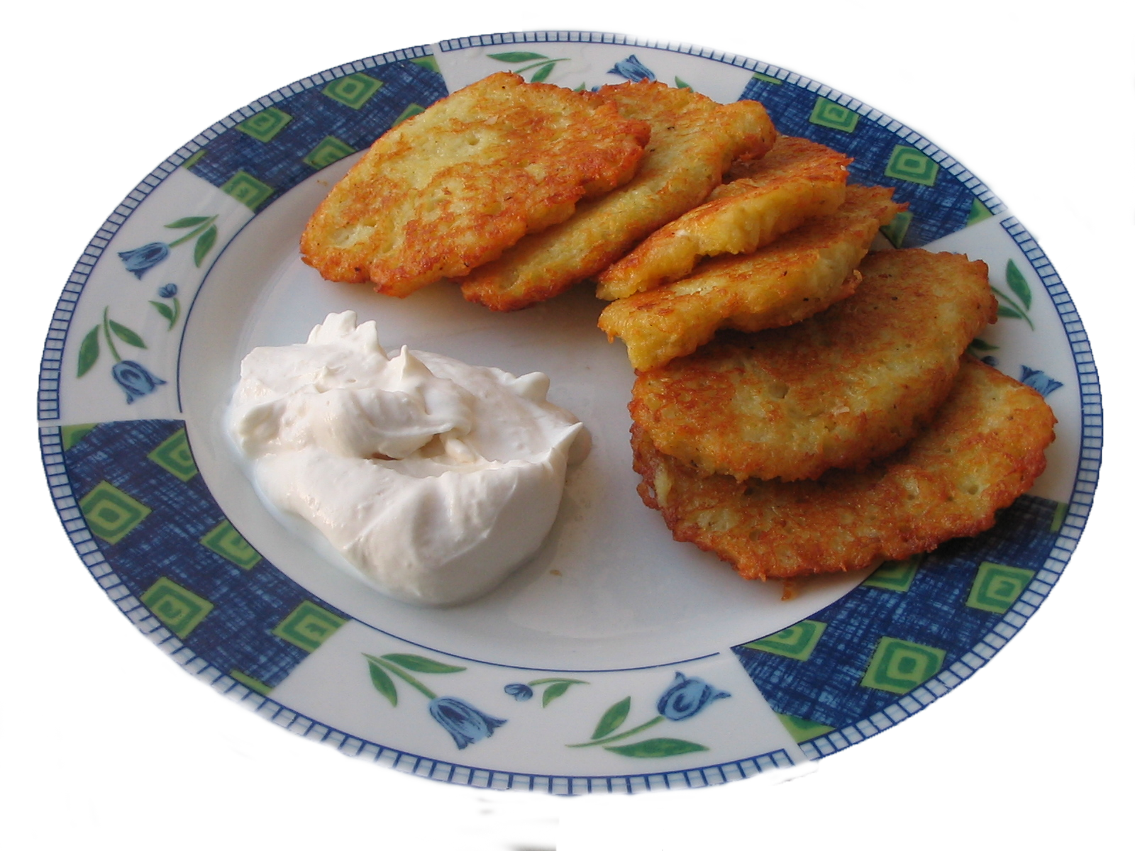 Ukrainian Potato Pancakes - Hanukkah Food (1600x1200), Png Download