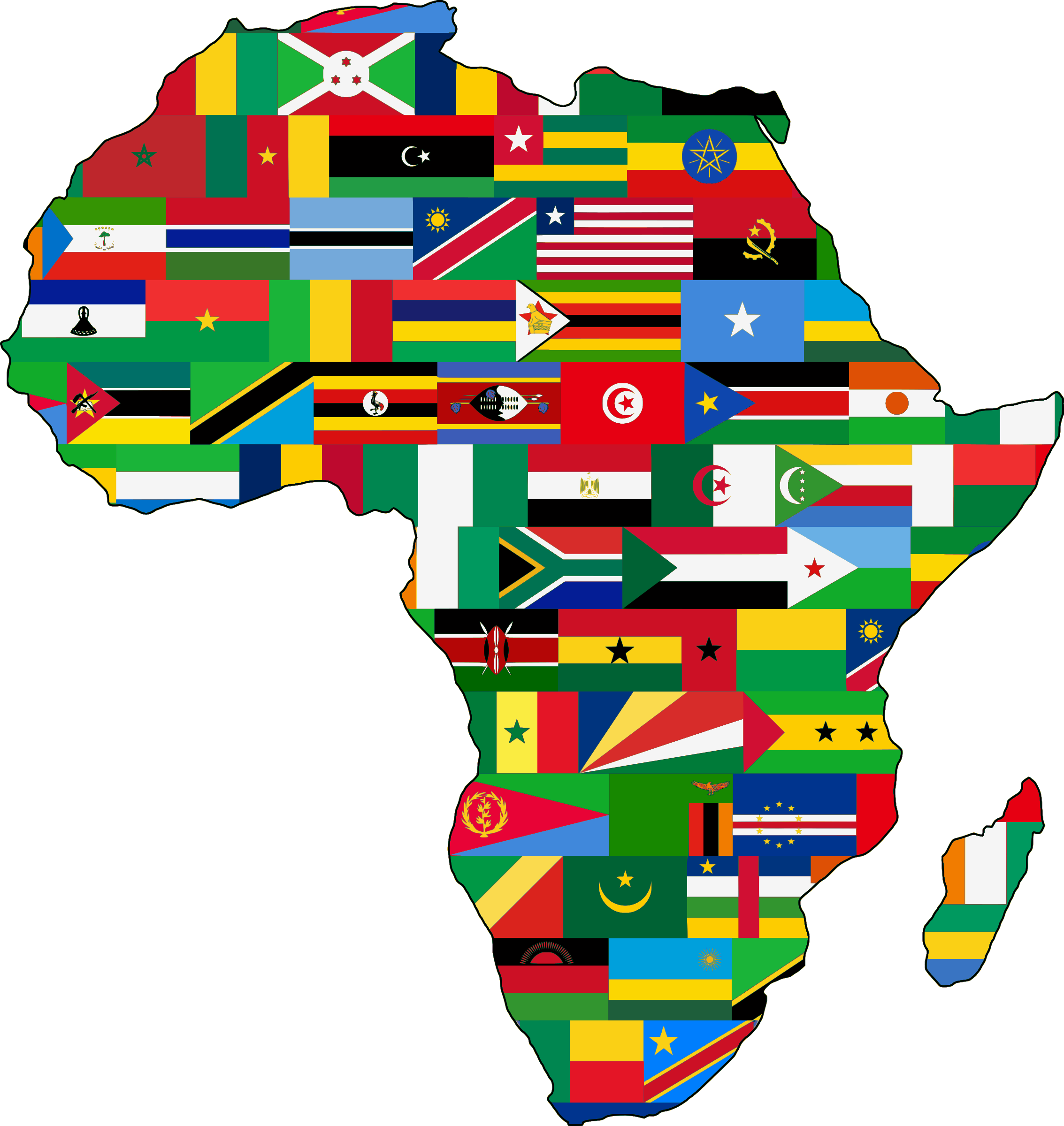 This Free Icons Png Design Of Africa Flags (2267x2400), Png Download