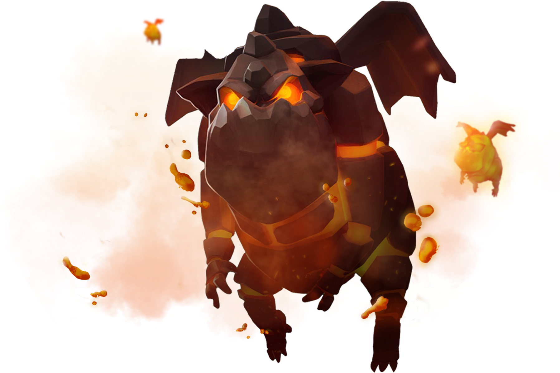 The Lava Hound Is A Slow-moving Flying Tank - Clash Royale Lava Png (2048x1280), Png Download