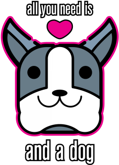 Tshirt Design Dog Illustration, Dog, Vector, Illustration - Design (360x360), Png Download