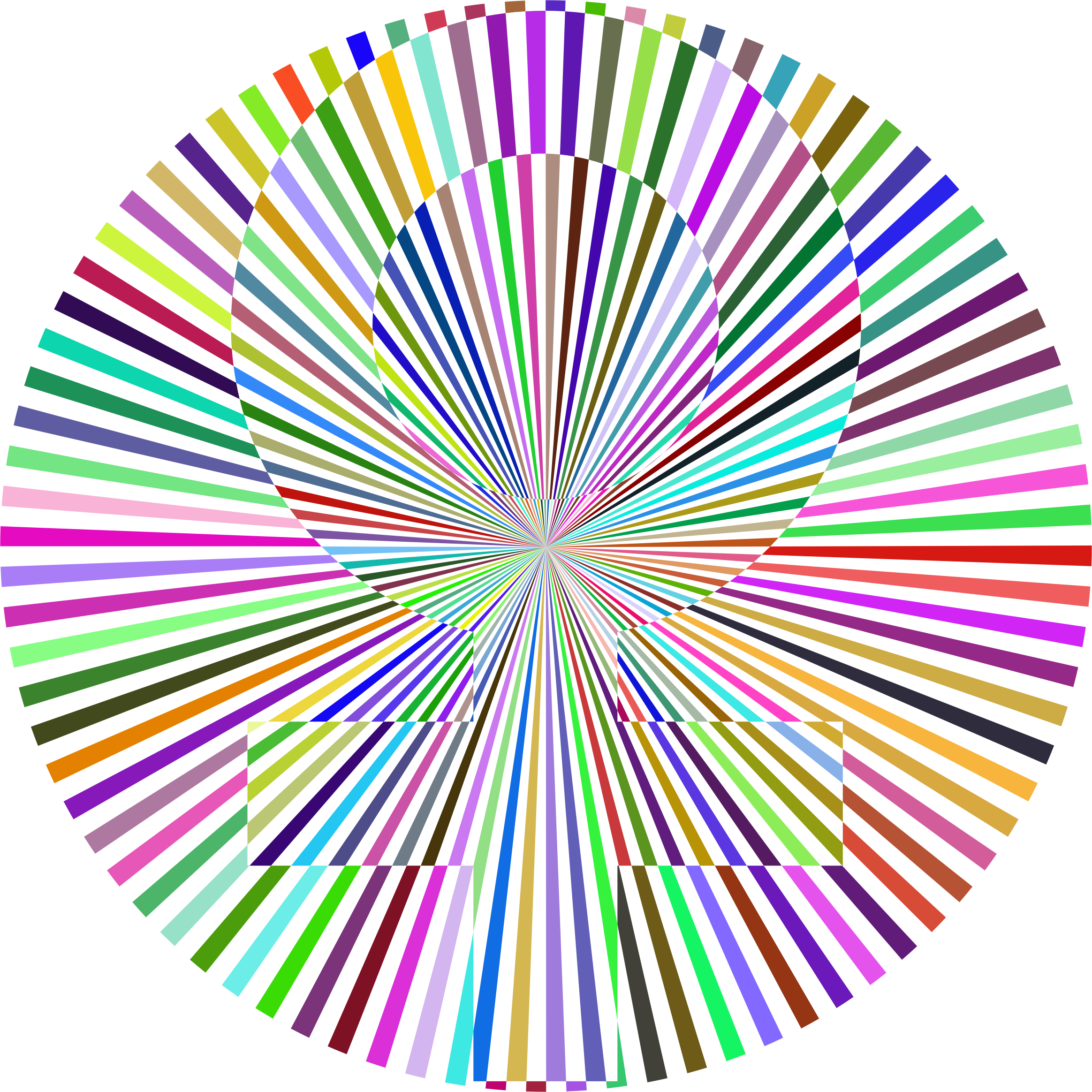 Sunburst Png Clipart Royalty Free - Siemens Star (2328x2328), Png Download