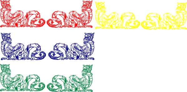 Board Game Dragons Svg Clip Arts 600 X 297 Px (600x297), Png Download