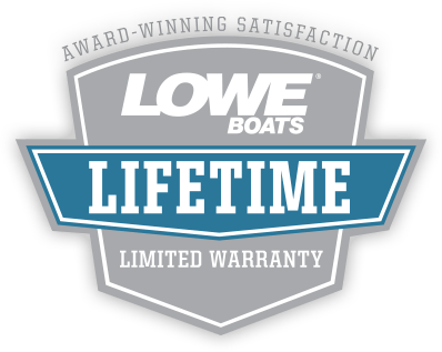 With Utmost Confidence In Our Construction Standards - Pair Of Lowe Boats Outboards Decals Vinyl Stickers (398x317), Png Download