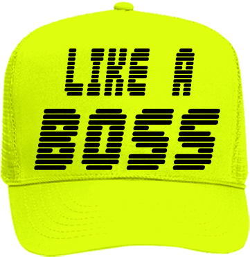 Like A Boss - Like A Boss Hat Png (428x380), Png Download