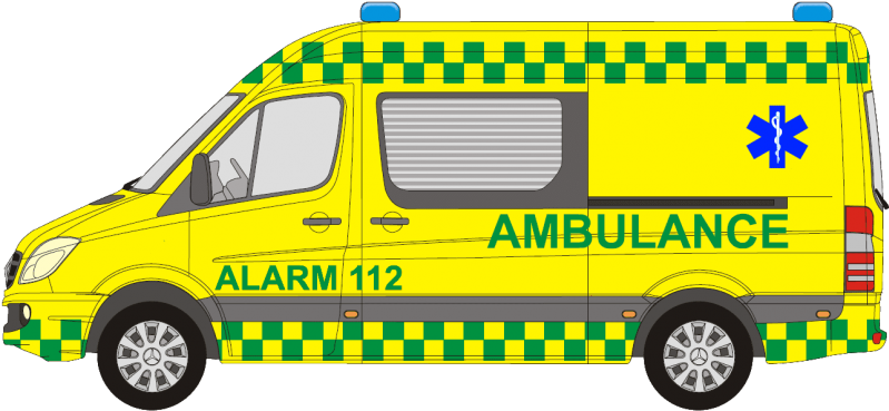 Free Png Ambulance Png Images Transparent - Ambulance Png (851x386), Png Download