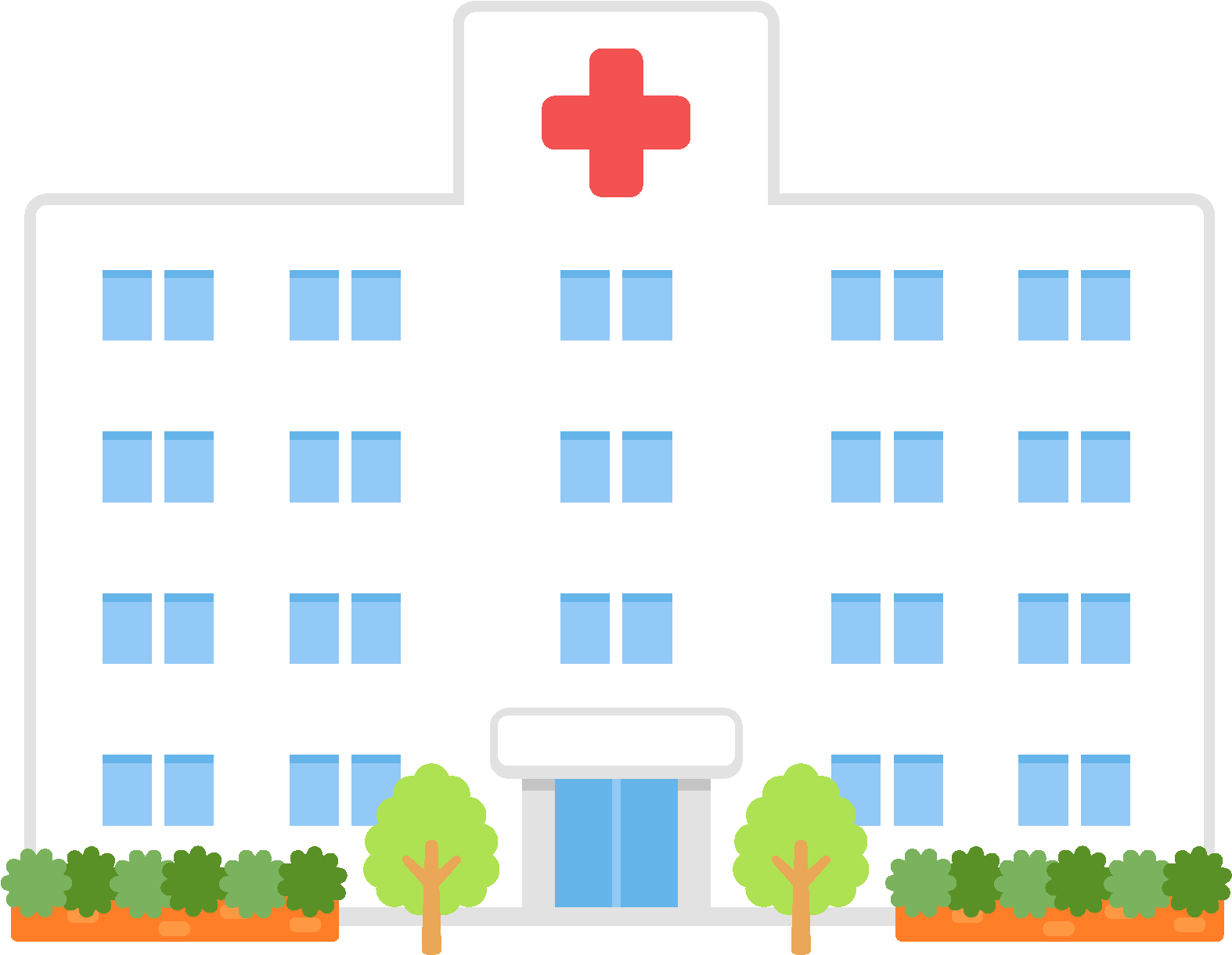 Hospital (2126x1654), Png Download