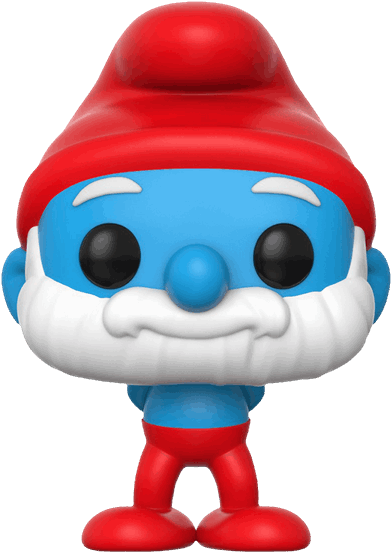 Funko Pop Papa Smurf (600x600), Png Download
