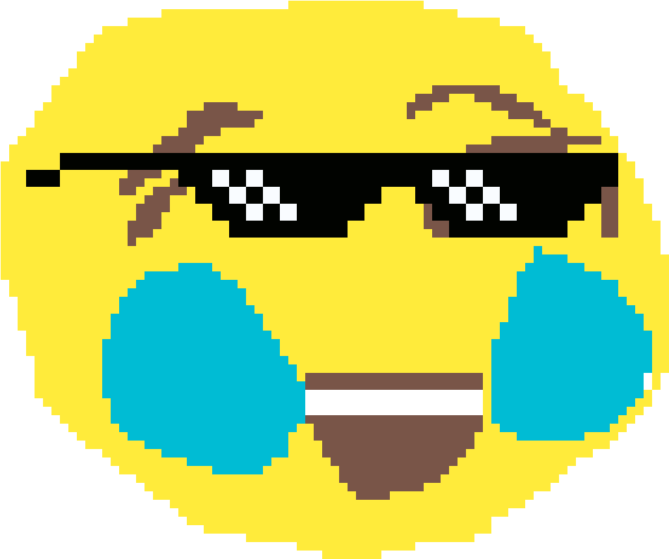 Coolest Emoji - Ultra-pro Upr84578 Deal With It Standard Card Sleeve (1200x1200), Png Download