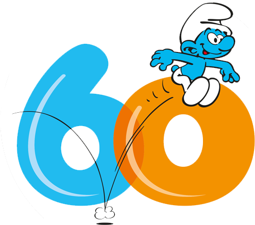 2 Tickets For Smurf Experience (a Ticket For A Child - 60 Anniversary Of Smurfs (515x449), Png Download