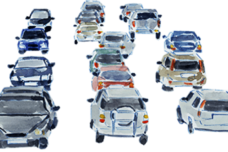 Roads - Model Car (460x307), Png Download