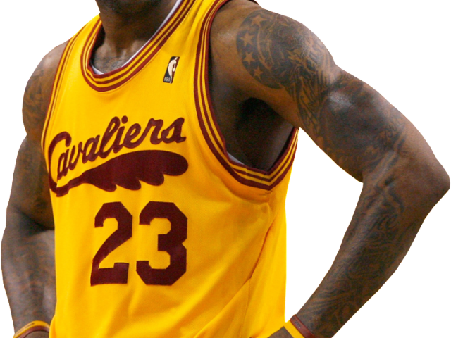 Lebron James Clipart Cavs (640x480), Png Download