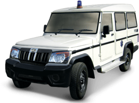 Bolero Ambulance - Mahindra Bolero Ambulance Price (500x346), Png Download