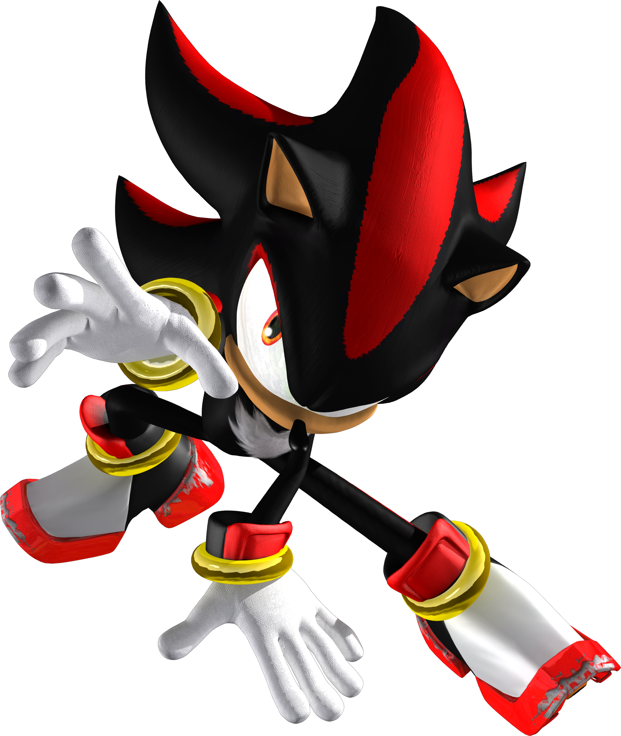 Shadow The Hedgehog - Shadow The Hedgehog Poses (2026x2401), Png Download