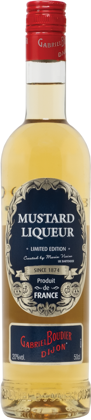 Gabriel Boudier Bartender Mustard Liqueur - Mustard Liquor (750x1500), Png Download