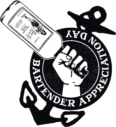 Bartender Appreciation Day - Sailor Jerry Rum Spiced 92@ (400x436), Png Download