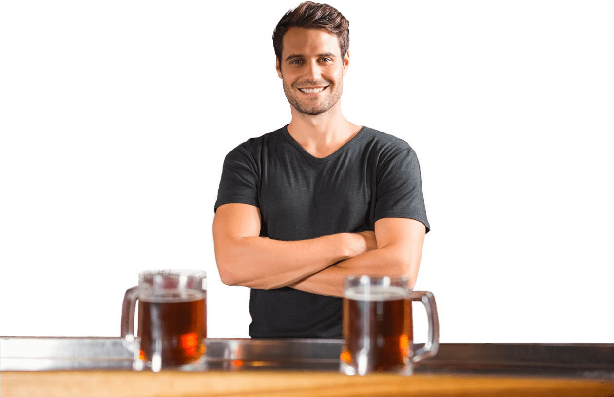 Qld Training Solutions Bartender - Bartender Png (1259x839), Png Download