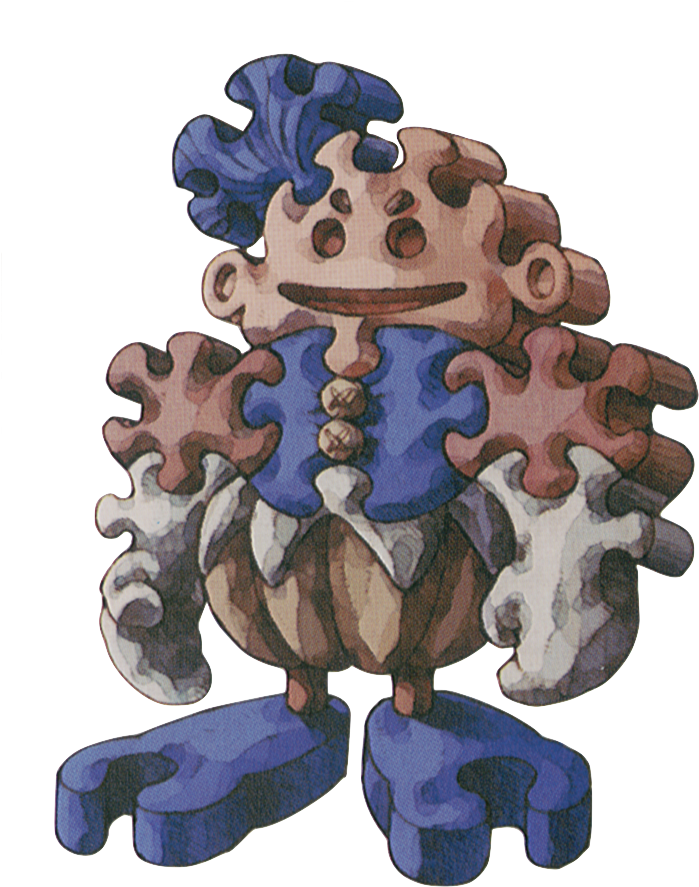 The Bartender - Basket Fish Secret Of Mana (727x899), Png Download