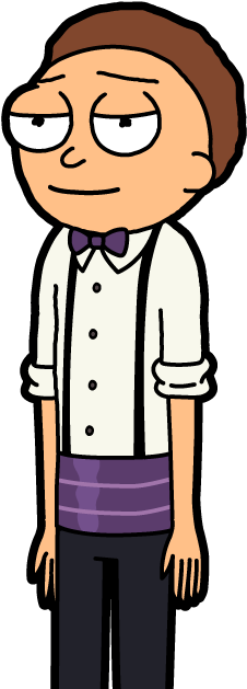 #294 - Bartender Morty - Pocketmortys - Net - Vindicator Morty (300x682), Png Download