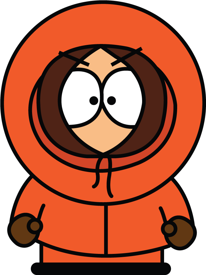 How To Draw Kenny From South Park Cartoons Easy Step - Kenny South Park Drawing (720x1280), Png Download