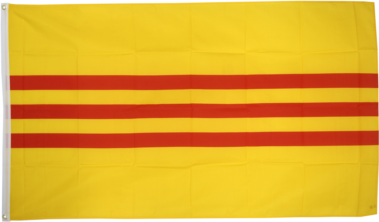 Vietnam Old Flag - Flag (1500x998), Png Download